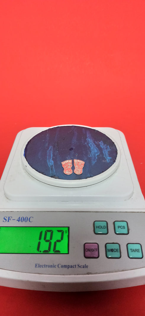 Pure Silver Laxmi Paduka 2g